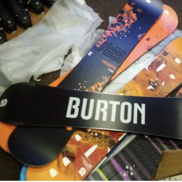 Новые сноуборды BURTON!
