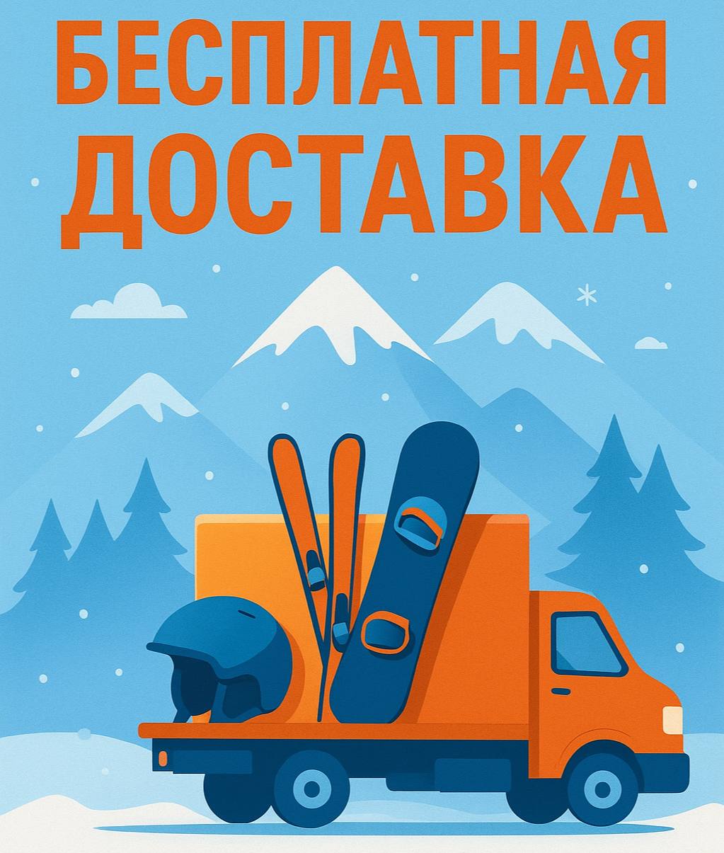 В наших пунктах проката удобная услуга доставки