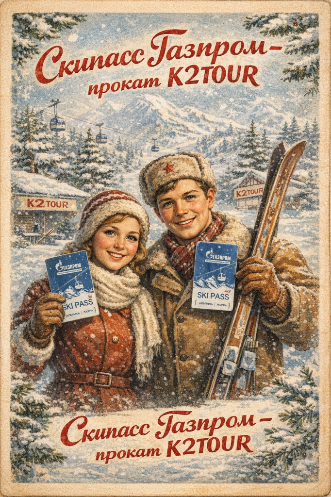 Скипасс Газпром — удобный абонемент на подъемники горнолыжного курорта Газпром.